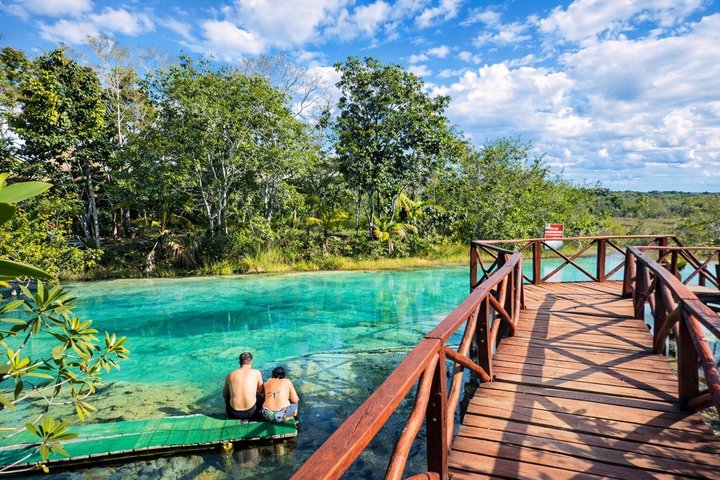 Ruines Ichkabal, Lagune et Los Rapidos par les locaux — Bacalar en 1 jour