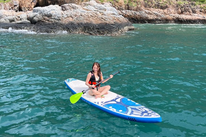 Coral Reef Snorkeling en Floating Bar Party vanuit Nha Trang