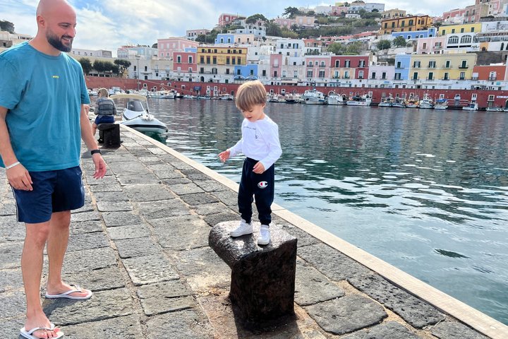 Ponza Island Day Trip from Rome with Boat Tour Swimming and Lunch