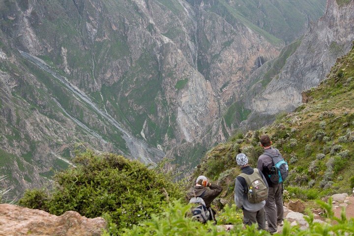 Quad-Bike-Stadtrundfahrt durch Cabanaconde mit Blick auf den Colca Canyon