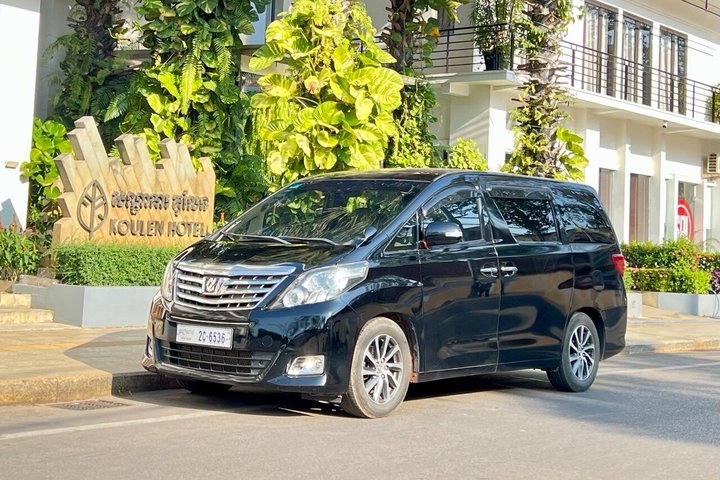 Privat Taxi von Kratie nach Siem Reap Zuverlässiger Fahrer