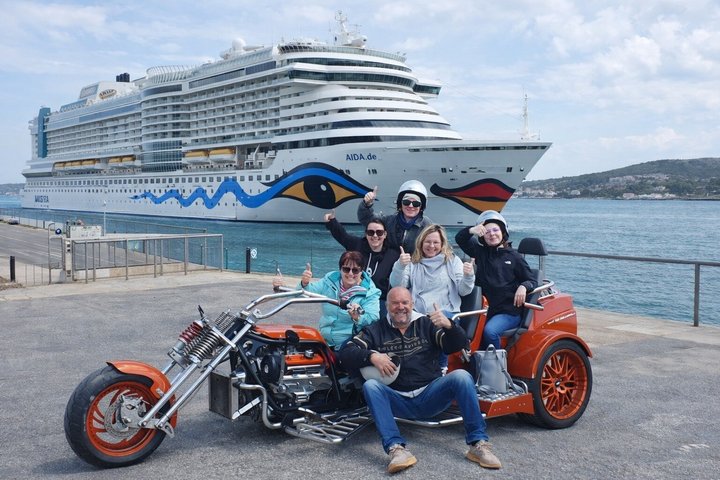Tour in trike V8 a Maiorca – Costa e Montagne | Crociera tra Costa e Montagne