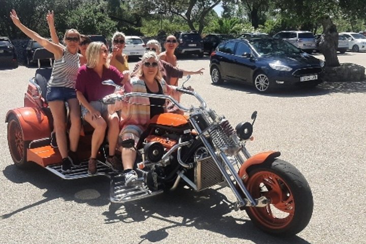 Tour in trike V8 a Maiorca – Costa e Montagne | Crociera tra Costa e Montagne