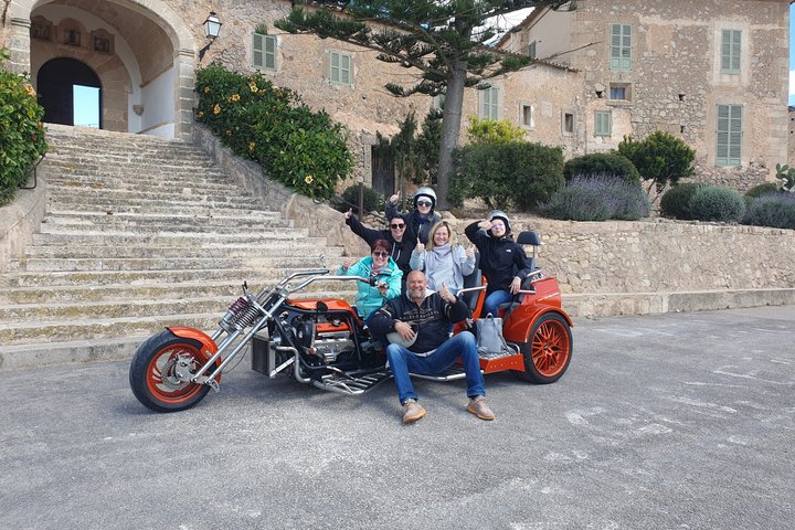 Tour in trike V8 a Maiorca – Costa e Montagne | Crociera tra Costa e Montagne