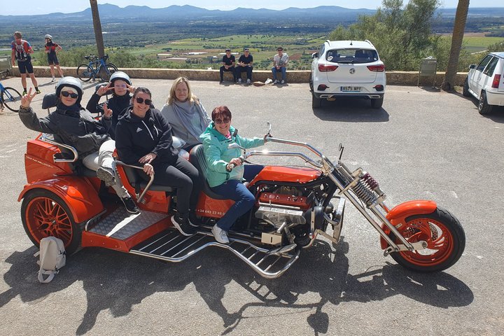 Tour in trike V8 a Maiorca – Costa e Montagne | Crociera tra Costa e Montagne