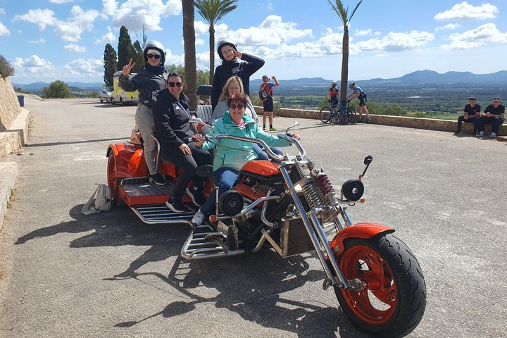 Tour in trike V8 a Maiorca – Costa e Montagne | Crociera tra Costa e Montagne