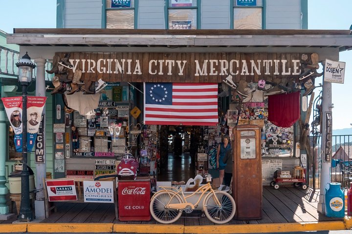 Excursión de medio día al Salvaje Oeste de Virginia City desde Reno | Grupo pequeño