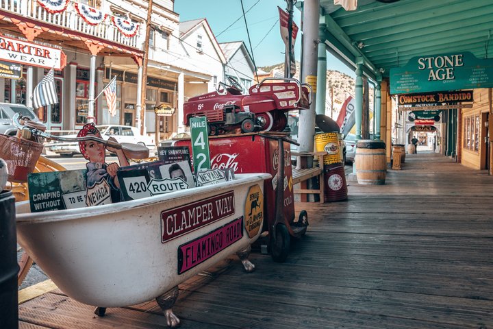 Excursión de medio día al Salvaje Oeste de Virginia City desde Reno | Grupo pequeño