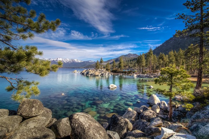 Lake Tahoe halvdags morgenguidet tur fra Reno | Lille gruppe