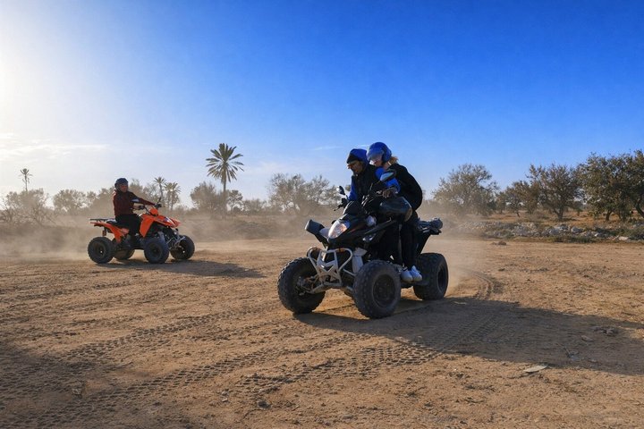 Tour en quad de 90 minutos Djerba Este Mezraya, Ghizen Sidi Mahrez