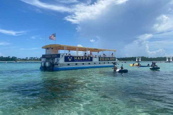 Tour de aventura de 4 horas por la isla Cangrejo en Destin