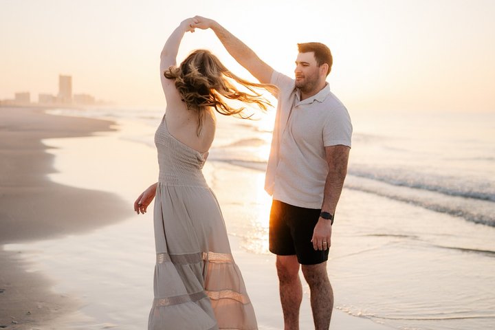Séance privée de photos de vacances avec photographe à Gulf Shores