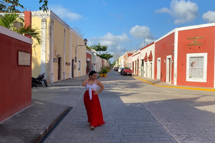 Chichen Itza Cenote Saamal och Valladolid dagstur från Cancun