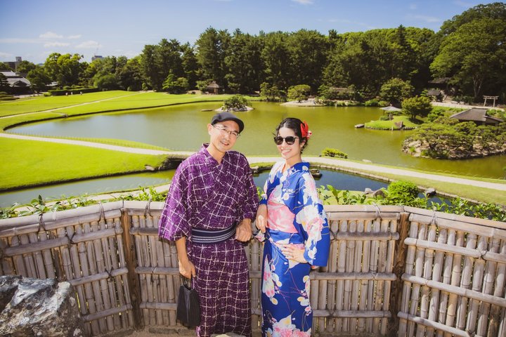 Visita guiada de Kimono Matcha y Korakuen Todo Incluido
