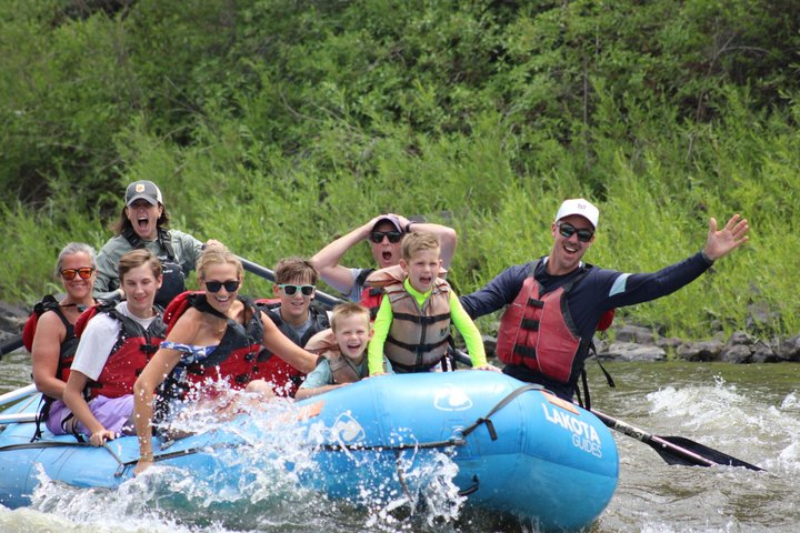 Viagem de jangada curta e moderada de 2 horas em Glenwood Springs