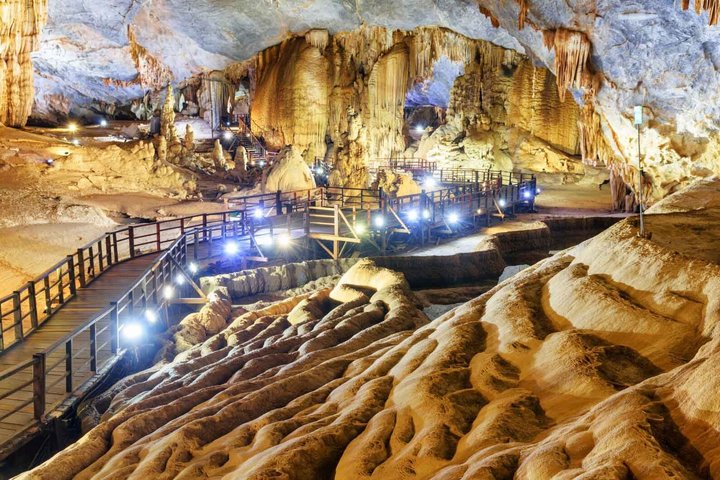 Phong Nha Cave & Paradise Cave ganztägige Erkundung ab Hue