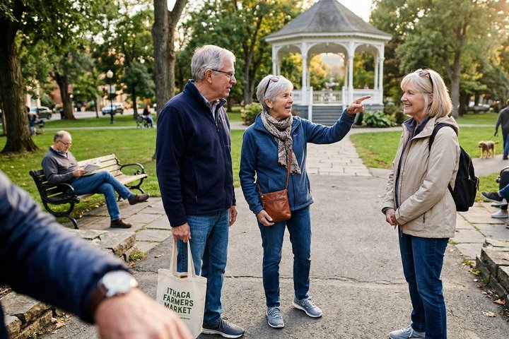 Privé historische wandeltocht in Ithaca Culturele bezienswaardigheden