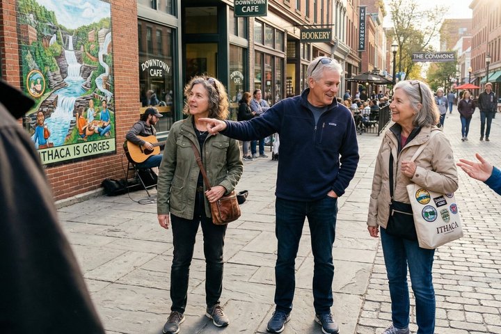 Privé historische wandeltocht in Ithaca Culturele bezienswaardigheden