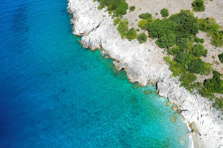 Privat bådtur: Grama Bay og + 15 strande i Himarë, Albanien
