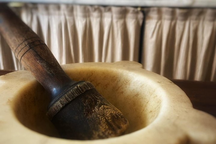 Cinque Terre: Autentisk Pesto matlagingsklasse og vin i Manarola