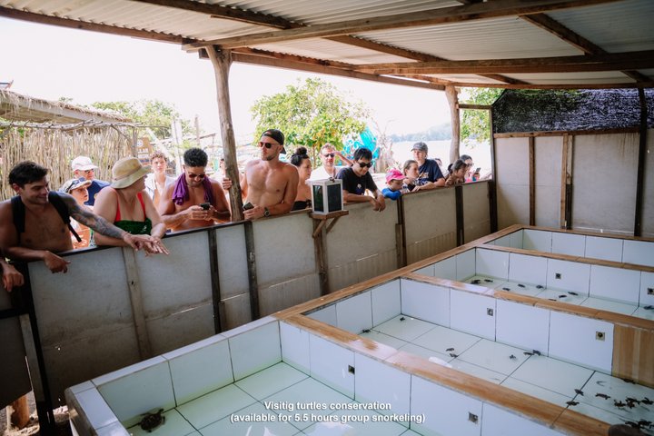 Tour de buceo en grupo por las islas Gili con documentación GoPro