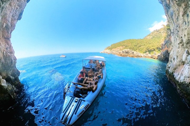 Privat bådtur: Grama Bay og + 15 strande i Himarë, Albanien