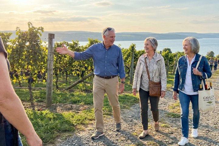 Tour culturale privato del vino di un'intera giornata nella storica Itaca