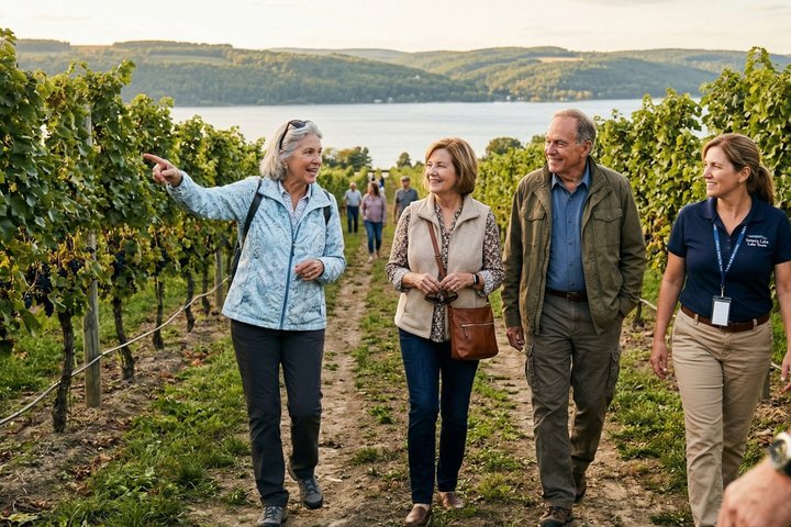 Tour culturale privato del vino di un'intera giornata nella storica Itaca
