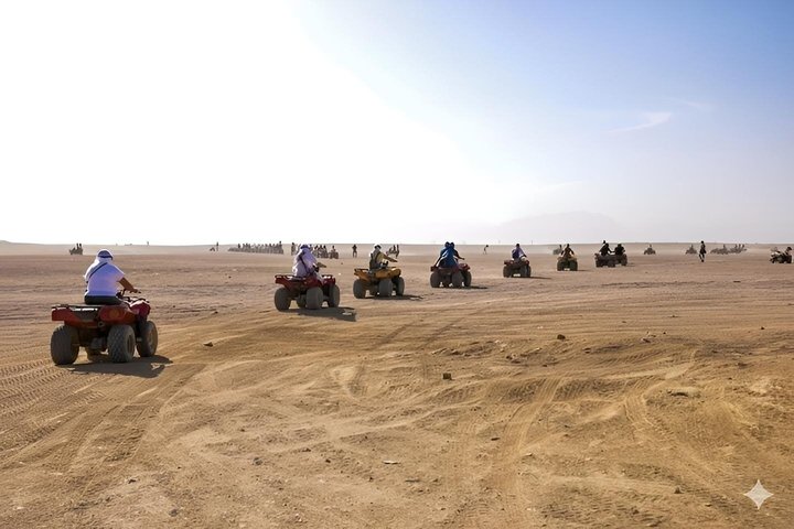 Safari ATV Quad, Buggy, Desert, Beach, Soluppgång och solnedgång– Hurghada