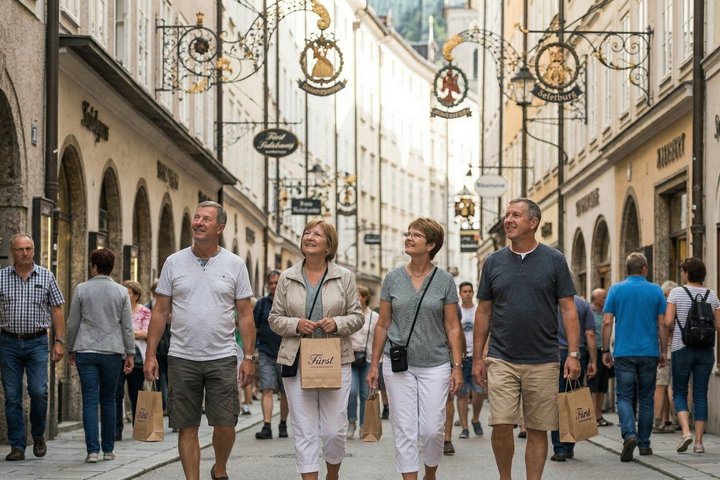 Saltgruva och Salzburg privat kulturarv dagstur från München