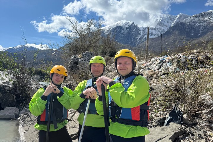 Vjosa Rafting Getaway : Forsränningstur i Vjosa River, Permet