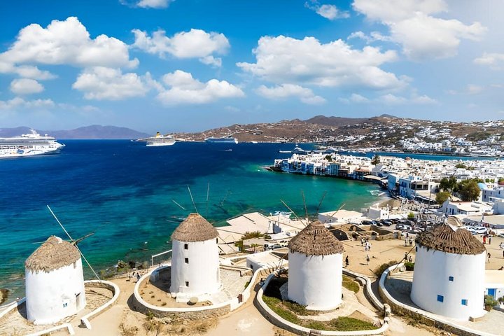 Mykonos Landausflug Halbtageshighlights für Kreuzfahrtgäste