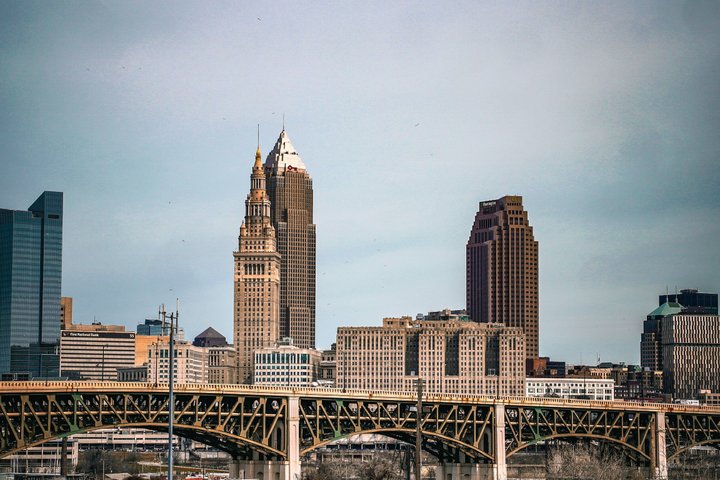 Visite de la ville de Cleveland en bus et en chariot