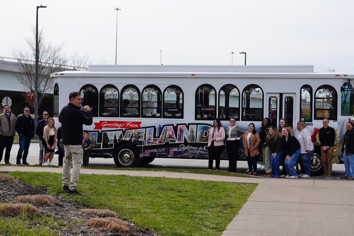 Visite de la ville de Cleveland en bus et en chariot