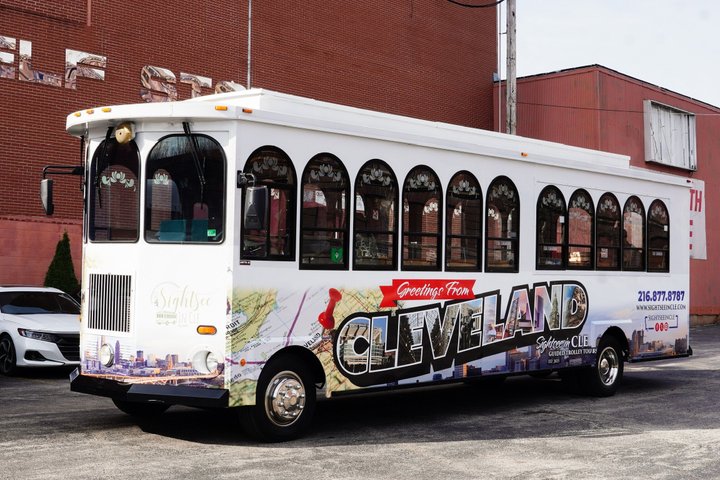Visite de la ville de Cleveland en bus et en chariot