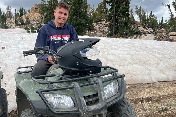 Lake Tahoe begeleide ATV Tour naar een verborgen Alpine Lake
