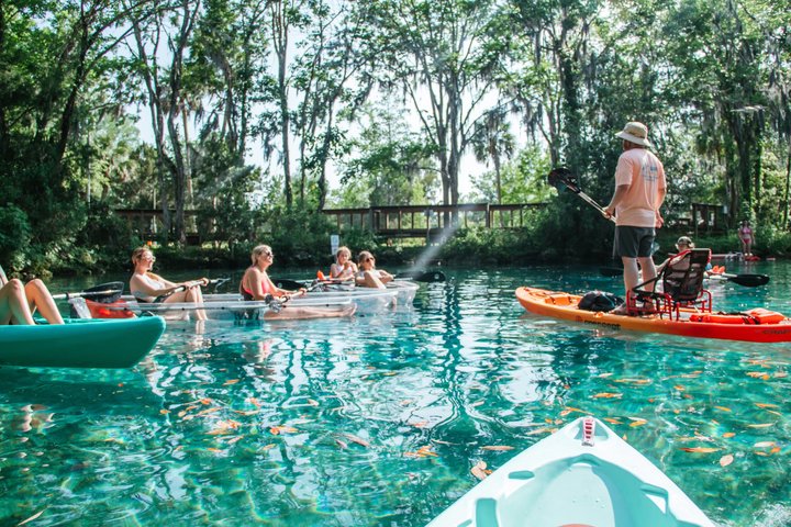 Restauranter i nærheten av Crystal River: Three Sisters Manatee Clear Kayak Tour