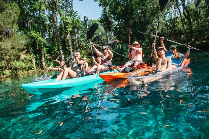 Restauranter i nærheten av Crystal River: Three Sisters Manatee Clear Kayak Tour