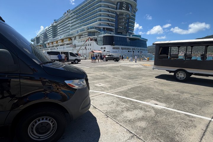 St Thomas luksus 6 timers privat sightseeing cruise havn eller hotell