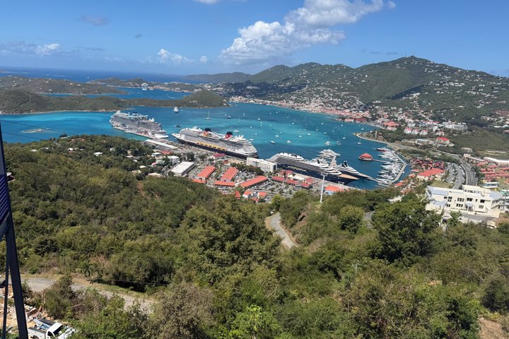 St Thomas luksus 6 timers privat sightseeing cruise havn eller hotell