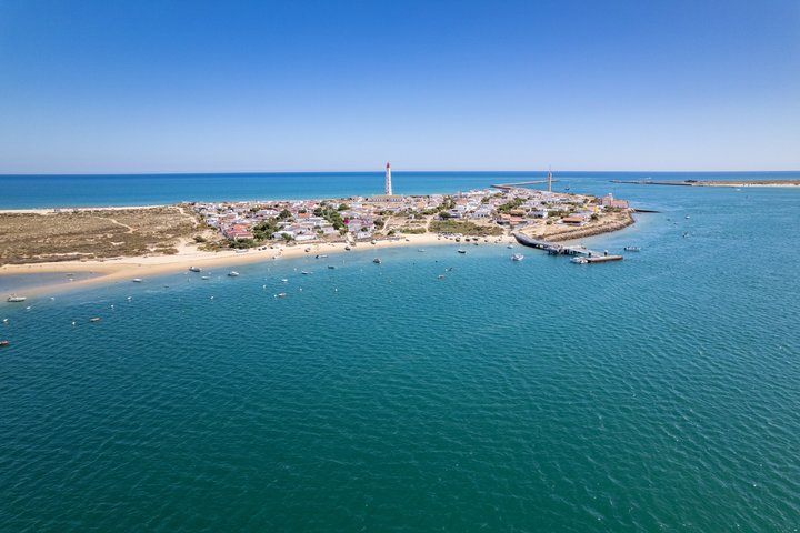 Ria Formosa - Passeio de barco pelas 3 Ilhas: Armona | Ilha da Culatra | Farol