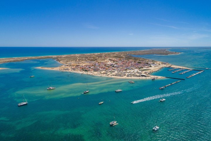 Ria Formosa - Passeio de barco pelas 3 Ilhas: Armona | Ilha da Culatra | Farol