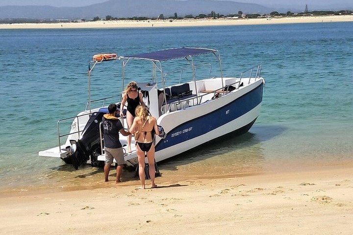 Ria Formosa - Passeio de barco pelas 3 Ilhas: Armona | Ilha da Culatra | Farol