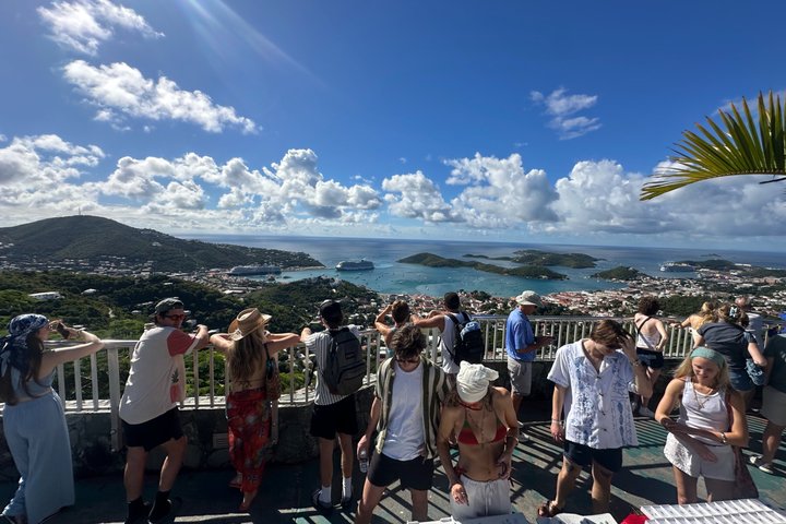 St Thomas luksus 6 timers privat sightseeing cruise havn eller hotell