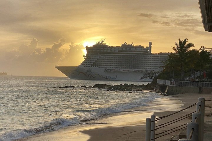 St Thomas luksus 6 timers privat sightseeing cruise havn eller hotell