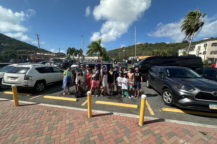 St Thomas luksus 6 timers privat sightseeing cruise havn eller hotell