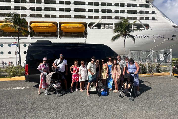 St Thomas luksus 6 timers privat sightseeing cruise havn eller hotell