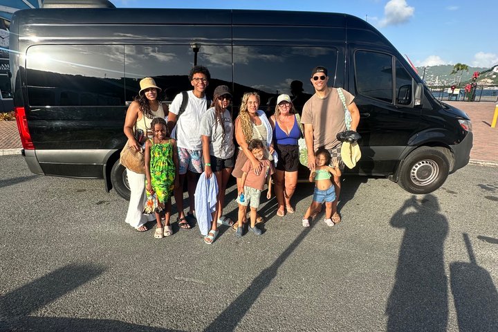 St Thomas luksus 6 timers privat sightseeing cruise havn eller hotell