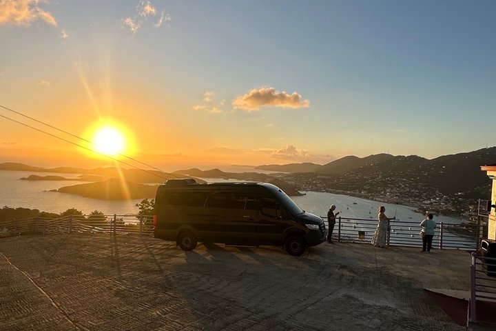 St Thomas luksus 6 timers privat sightseeing cruise havn eller hotell