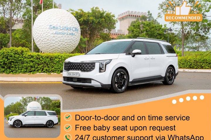 Carro privado : Ben Tre To Ho Chi Minh Airport (SGN)/ Tan Son Nhat